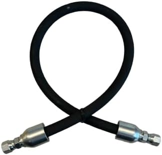 72" Long X 3/8" Hydraulic Hose Assembly with 1/4" O-Ring Face Seal Fittings