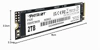 Patriot P320 2TB Interne SSD - NVMe PCIe Gen 3x4 - M.2 2280 - Solid State Drive - P320P2TBM28 – Ansicht 5
