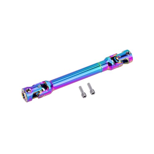 GTRRC Colorful Steel Heavy-Duty Internal Spline Universal Joint Drive Shaft for 1/10 Crawler Axial SCX10 TRX4 90046 AXI03007 Redcat Gen8 VS4-10 LCG Chassis Part (96-143mm)
