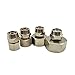 1PCS Pipe Tube to Internal trachea Quick screw connector copper pneumatic components joint,02,10MM OD TUBE