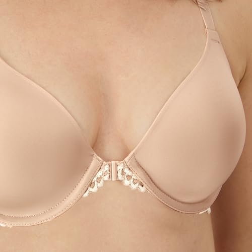 Maidenform Womens Racerback Bra with Shaping & Support, One Fab Fit Underwire Bras for Women, Lightly Lined, Front Closure