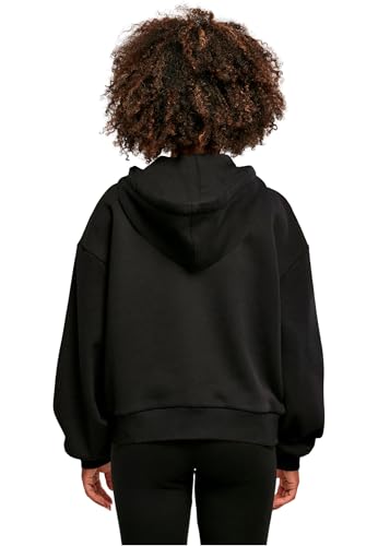Sweat à capuche noir pour femme Merchcode en taille XXL ample - 3