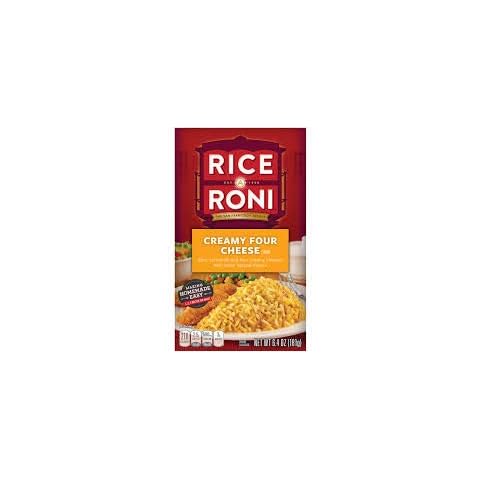 Rice A Roni Creamy Four Cheese Flavour Cover