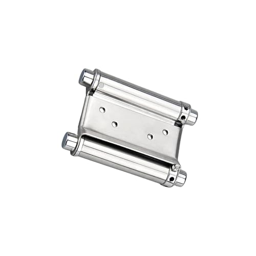 PUXZYAX Bisagra de repuesto para puerta de gabinete con resorte ajustable, herramientas para mejoras del hogar, compacta, duradera, de acero inoxidable, fabricada en latón con