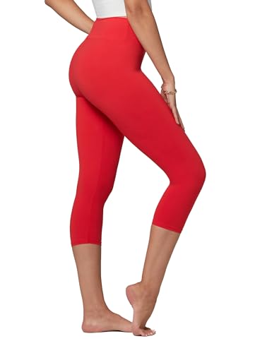 Image of Conceited High Waist Leggings in Shorts, Capri and Full Length - Buttery Soft - 3 inch High Waistband - Regular and Plus Size