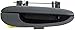 Dorman 93462 Rear Passenger Side Exterior Door Handle Compatible with Select Chrysler / Dodge / Plymouth Models, Smooth Black