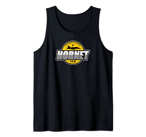 F/A-18 Hornet Tank Top, Black, S