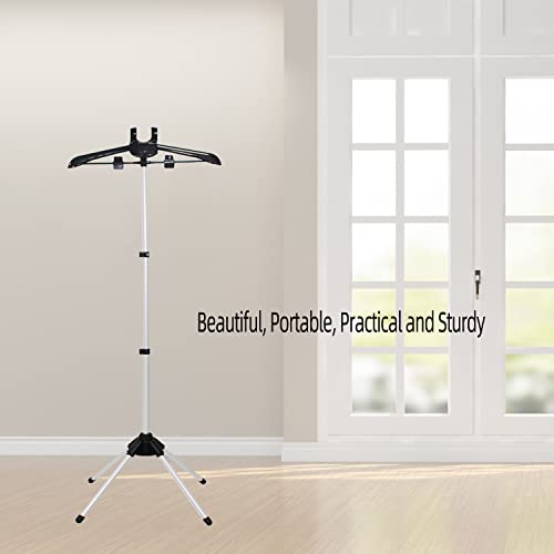 Handheld garment steamer rack,Standing fabric steamer coat hanger,Folding garment clothes,Drying rack,Handheld hanging ironing machine hanger,Steam ironing machine accessories bracket stand