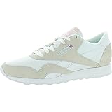 Reebok Women's Classic Nylon Sneaker,White/Light Grey,9 M US
