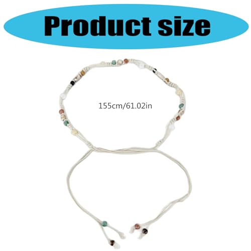 Stretchable Waist Belt For Women Handwoven Waist Chain Adjustable Length For Multiple Outfits Casual Adjustable Belt3