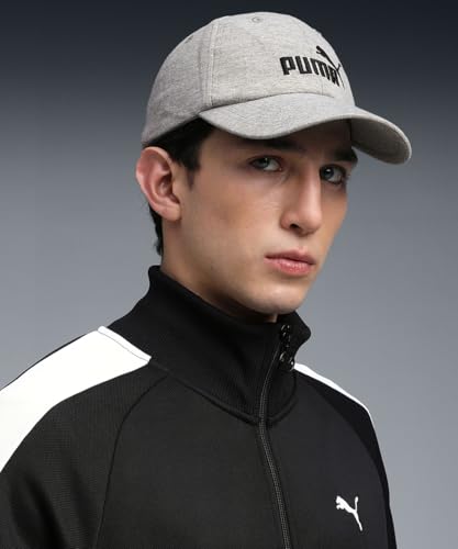 Image of PUMA Unisex-Adult, ESS NO.1 Logo BB Cap Jersey, Medium Gray Heather,(2714901)