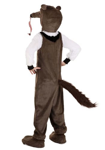 Disfraz de oso hormiguero para niños Halloween miniatura 2