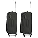 SMARTBOX Weichgepäck Koffer-Set 3-teilig für Damen & Herren | leichte & stabile Reise-Trolleys, hochwertiges Softcase, 4 Rollen & Zahlenschloss |erweiterbar mit Dehnfalten (Edition 04)