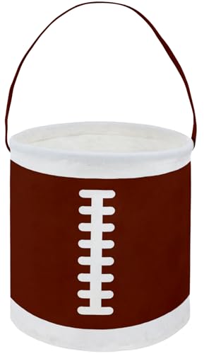 Image of ESSME Kids Football Basket, Easter Gift Basket, Round, Football, Linen & Cotton, Modern