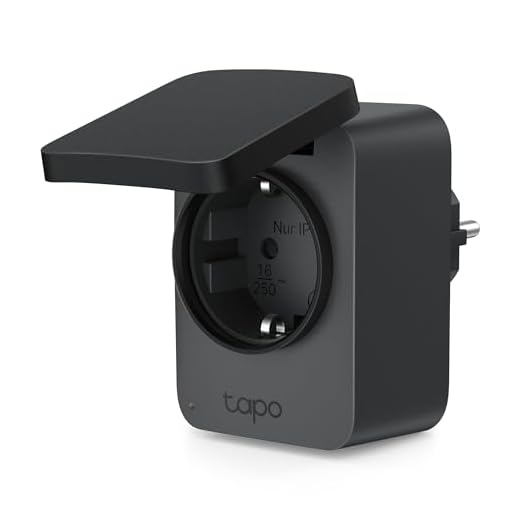Tapo P410M WLAN Outdoor Steckdose, Smart Home Plug mit Stromzähler, IP54, funktioniert mit Alexa, Google Assistant, Siri, SmartThings & Matter, Fernsteuerung, Zeitplan, 2,4 GHz WLAN, 3680W/16A