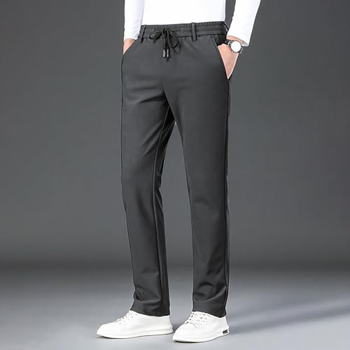 Dress Pants for Men Business Casual Trousers Pleated Front Straight Leg Plus Size Work Pants Office Wedding Trendy3