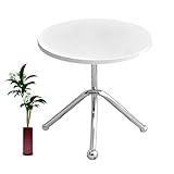 Conception Pliable gain de Place Idéale pour les Petits Espaces: Cette table basse compacte est parfaite pour les appartements, les petits salons, les chambres d'étudiant et les camping-cars. Rangez-la facilement sous le canapé, dans un placard ou contre un mur : un meuble idéal pour les petits espaces
