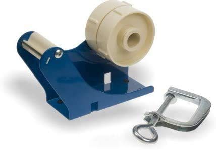 Dispenser Per Nastro Adesivo Da Banco - Doppia Rotaia Per Nastro Imballo E Trasparente, Metallico - Foto 3