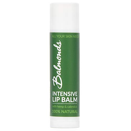 Balmonds Intensive Lip Balm 5 millilitres 100 Percent Natural Lip Salve for Eczema Prone Skin