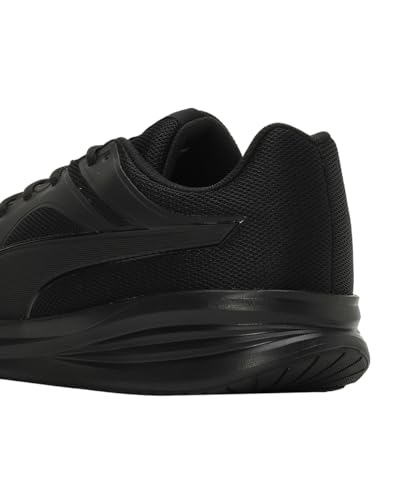 PUMA PUMA Unisex Twitch Runner Running Shoe, Black White, 4.5 UK, Black, 7.5 us