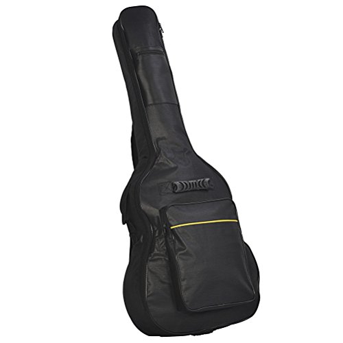 ULTNICE Housse de guitare Sac à gants folklorique imperméable à l’étui Noir Doublé à doux Bracelet rembourré Gig Bag… - Les Beatles, Paul McCartney, John Lennon, RIngo Starr, George Harrison ULTNICE Housse de guitare Sac à gants folklorique imperméable à l'étui Noir Doublé à doux Bracelet rembourré Gig Bag…