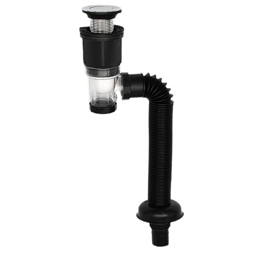 Tubo de fregadero, accesorio de drenaje para fregadero con manguera de drenaje, accesorios flexibles expansibles para lavabo, inodoro, cocina, hogar, bañera y RV