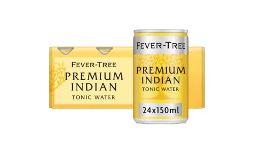 Fever-Tree Indian Tonic Water 8 x 150 ml (Pack of 3 Total 24 Cans)