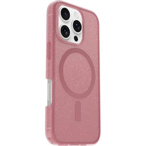 OtterBox Symmetry Clear MagSafe Hülle für iPhone 16 Pro, Rosa – Ansicht 4