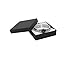 16 Pack Cotton Filled Matte Black Color Paper Cardboard Jewelry Necklace Bracelets Watch Brooches Gift Packaging and Retail Display Boxes Size- 3.5 X 3.5 X 1 Inch