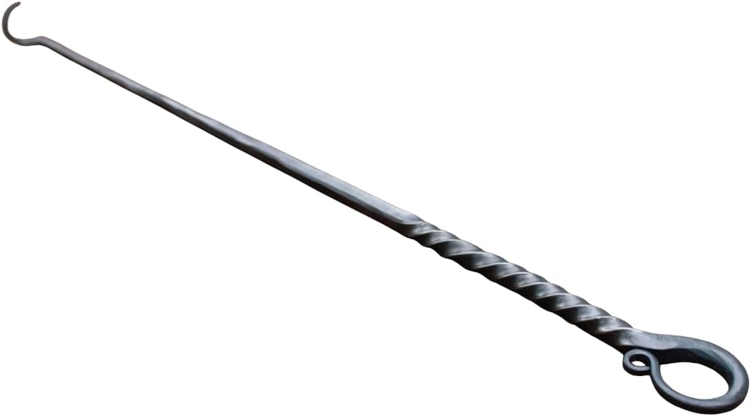 Bacon turner made by blacksmith Bacon-Shaped Turner Design Rustic Artisan Finish