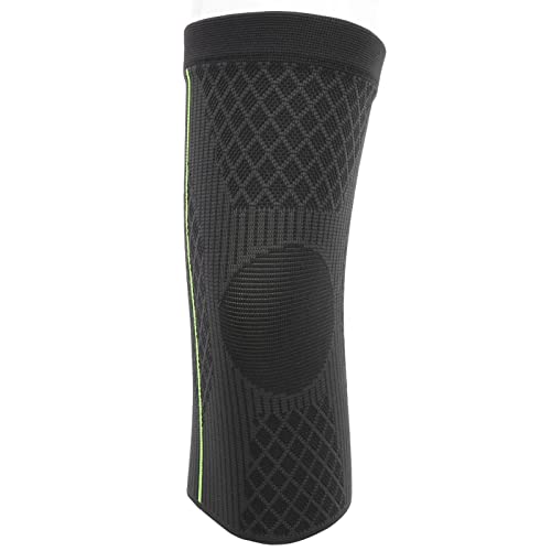 equlup Rodillera, Rodillera De Compresión, Rodilleras Tejidas, Almohadillas Protectoras Deportivas Finas, Soporte para El Dolor De Rodilla para Fitness Y Baloncesto(M)