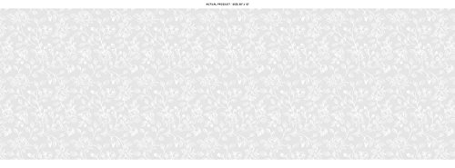 Vinilo decorativo Windowpix 36 x 12 Blanco con diseño rosa gótica miniatura 2