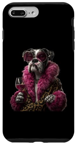 �X�^�C���b�V�� �{�N�T�[ �� �|�[�g���[�g �s���N ���C���O���X �O���t�B�b�N �t�@�b�V���� �X�}�z�P�[�X iPhone 7 Plus/8 Plus �p