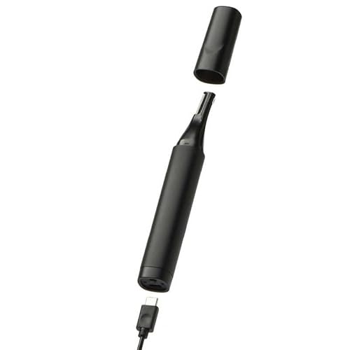 ORIGINALBASIC フェイストリマー (顔・眉・鼻・耳) 充電交流式 Type-C対応 ブラック OB-FT01のサムネイル