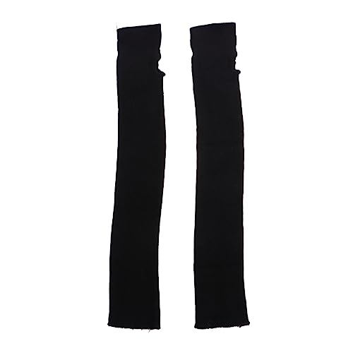 Healeved Cycling Sleeves for Winter 1 Pair Knitted Cotton Forearm Covers Warm Comfortable for Outdoor Activities