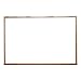 Ghent M1W-46-4 Centurion Porcelain Marker Board Wood Frame 4 x 6