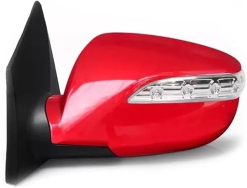 Rétroviseur extérieur Hyundai IX35 anti-vibrations avec coque ABS noire