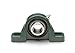 DODGE - P2B-SC-110L, Two-Bolt Pillow Block, Non-Expansion, Cast Iron, 1.625 in Bore Dia.