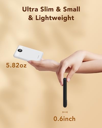 VEGER Power Bank 10000 mAh, 22,5W Mini Powerbank Klein Aber Stark – Ansicht 4