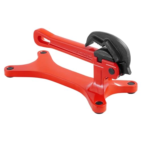Portable Pipe Vise Aluminum Pipe Clamp Wrench 1/8 to 1.5 Inch