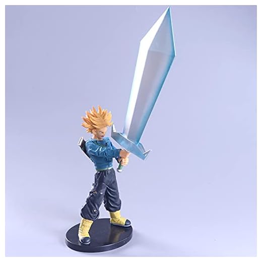 LXYY 1 st 35 cm Dragon Ball Torankusu Super Saiyan modell leksak actionfigur klassisk anime färglåda ornament present leksak samling gåva