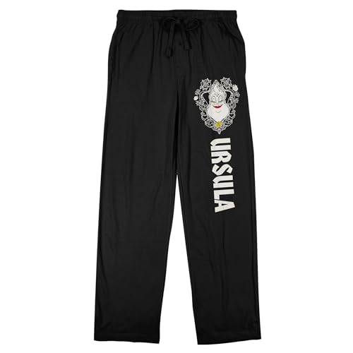 Disney Villains Ursula Men's Black Sleep Pajama Pants