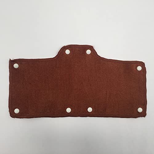 Naee Brown Sweatband For Hard Hat Washable Velvet Terry Cotton Hard Hat Liner Snap On (3, Brown) #TOP4