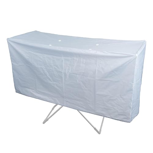 AMOS 230 Electric Heated Clothes Dryer Rack with Cover, Folding Energy-Efficient Indoor Laundry Airer for Fast Drying, Portable & Compact