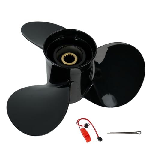 Hélice 14 x 13 en aluminium résout les vibrations moteur Johnson Evinrude 15 cannelures