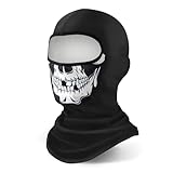 YESLIFE Skull Balaclava Ski Mask for Men and Women, Winter Face Mask, Shiesty for Skiing, Snowboarding & Motorcycle