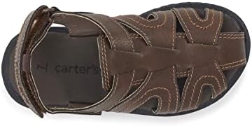 carter's Boy's Vasco Sandal, Brown, 10 Toddler | Image 4