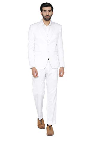 Image of WINTAGE Men's Polyester Cotton and Evening 3 Pc Suit