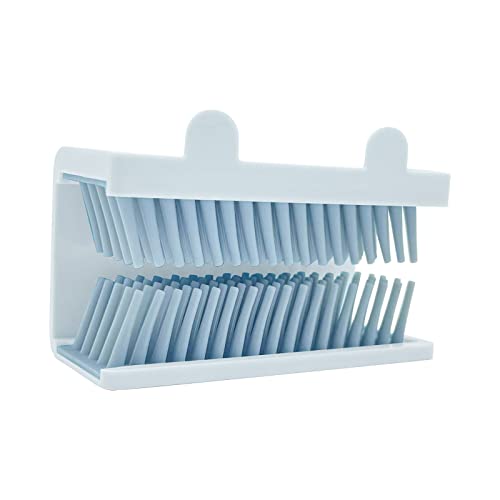 Piège à cheveux mural pour douche - Attrape-cheveux - Collecteur de cheveux - Serviettes en papier (blanc, taille unique)