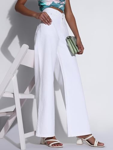 Image of ADBUCKS Flared Jeans for Women High Waisted Bell Bottom Trendy Stretchy Flare Jeans